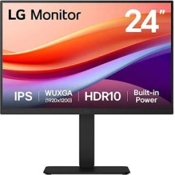 Lg Écran 24ba55w-b 24´´ Full Hd Ips Lcd 75hz Black One Size unisex