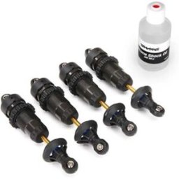 Traxxas Amortisseur Gtr Hard Anodized Ptfe Coated Alloy Tin 4 Unités Black One Size unisex