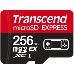 Transcend Carte Sd Microsd Express 256gb Black / Silver / White One Size unisex