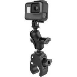 Ram Mounts Fixation à Pince Tough-claw™ Avec Adaptateur Pour Caméra D´action-aluminium Black One Size unisex