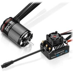 Hobbywing Contrôleur De Vitesse Moteur Et électronique Xerun Axe540l R2-2800kv Foc Black One Size unisex