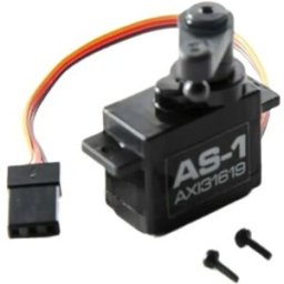 Axial Servomoteur As-1 Micro Black One Size unisex