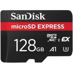 SanDisk Carte Sd Express 128 Gb Black One Size unisex