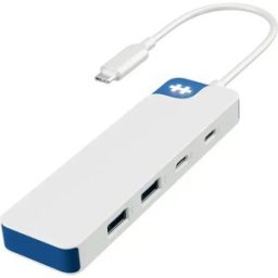 Targus Hub Hyperdrive Flex 4-port Usb-c Combo Blue One Size unisex