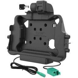 Ram Mounts Station D´accueil Avec Verrouillage Alimentation Et Double Usb Pour Honeywell Scanpal Eda10a Black One Size unisex