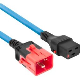 Act Cordon D´alimentation Pl0031 C19 Iec Lock-c20 Iec Lock Dual Pc3634 1 M Blue One Size unisex