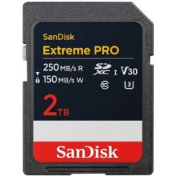 SanDisk Carte Sd Extreme Pro 2 Tb Black / Red One Size unisex