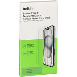 Belkin Film Protecteur D´écran Iphone 16/15 Ova143zz Clear One Size unisex