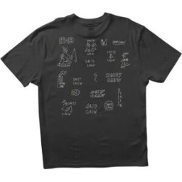Salty Crew T-shirt à Manches Courtes Reel Lb Pirate Black S Homme