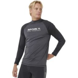 Rip Curl Rash Guard Manches Longues Shock Black Marle S Homme