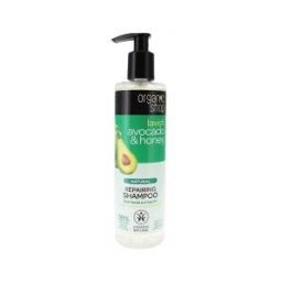 Organic Shop Shampoing Naturel Réparateur Miel & Avocat 280 ml - Flacon-Pompe 280 ml