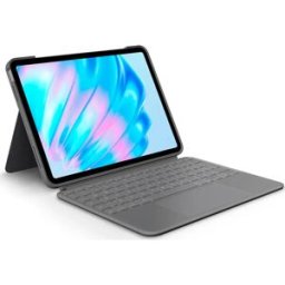 Logitech Étui Clavier Pour Tablette Ipad Air 13´´ Qwertz Grey One Size unisex