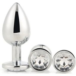 Dream Toys Gleaming Love Silver Plug Set lot de plugs anaux Silver Plug Set