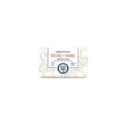 Authentine Savon Solide Certifié Bio Pêche de Vigne 100 g - Pain 100 g