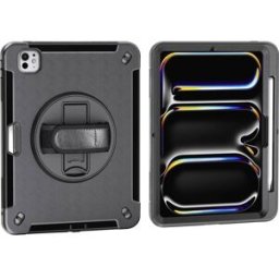 4Smarts GRIP Etui pour tablette Apple iPad Pro 11 (M4, 2024) 27,9 cm (11) Coque arrière noir