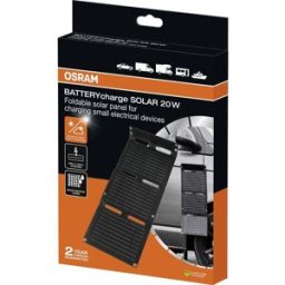 Osram Automotive BATTERYcharge SOLAR 20W INCL. USB Module solaire monocristallin 20 W 5 V