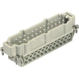 Insert mâle HARTING 09330242601 Han® E 24 + PE raccord à vis 1 pc(s)