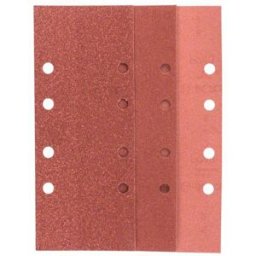 Set de papiers abrasifs pour ponceuse vibrante perforé Bosch Accessories 2607019499 Grain 60, 80, 120, 240 (L x l) 230 mm x 93 mm 1 set