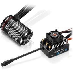 Hobbywing Contrôleur De Vitesse Moteur Et électronique Xerun Axe540l R2-2300kv Foc Black One Size unisex