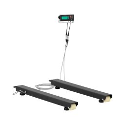 Barres de pesée - 5 000 kg / 1 kg - 100 x 10 cm - avec écran LCD externe
