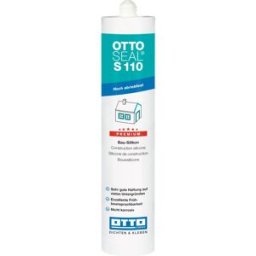 OTTOSEAL® Ottoseal S110 Le Silicone De Construction Haut De Gamme 310ml Noir