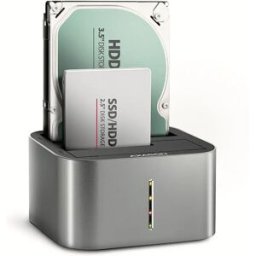 Axagon Station D´accueil Adsa-dc Usb 3.2 Pour Disque Dur Hdd Black One Size unisex
