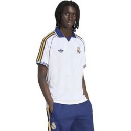 Adidas T-shirt à Manches Courtes Real Madrid Originals White M Homme