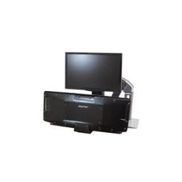 Ergotron WorkFit-A LCD HD with Worksurface+ Standing Desk - kit de montage - pour ecran LCD/clavier/souris