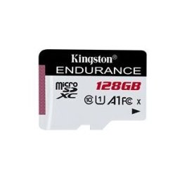 Kingston High Endurance - carte memoire flash - 128 Go - microSDXC UHS-I