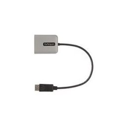 StarTech.com 2-Port DisplayPort MST Hub, Dual 4K 60Hz, DP to 2x DisplayPort Monitor Adapter, DP 1.4 Multi-Monitor Video Adapter w/ 1ft Built-in Cable, USB Powered, Windows Only - Multi Stream Transport Hub (MST14DP122DP) - concentrateur (hub) - 2 ports