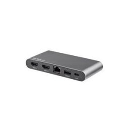 StarTech.com Dock USB C - Station d'Accueil USB-C a Double ecran 4K HDMI - 100 W Power Delivery Pass-through, GbE, 2 USB A - Mini Hub Type C - Adaptateur Multiport pour PC Portable (DK30C2HAGPD) - station d'accueil - USB-C - 2 x HDMI - 1GbE