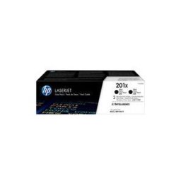 HP 201X - pack de 2 - a rendement eleve - noir - original - LaserJet - cartouche de toner (CF400XD)