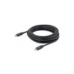 StarTech.com Cable USB-C vers USB-C avec Power Delivery (5A) de 4 m - M/M - USB 2.0 - Certifie - Cordon USB 2.0 Type C - Cable USB de type-C - 24 pin USB-C pour 24 pin USB-C - 4 m