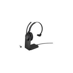 Jabra Evolve2 55 MS Mono - micro-casque - avec support de chargement