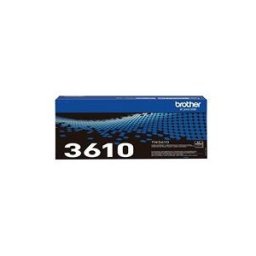 Brother TN3610 - noir - original - cartouche de toner