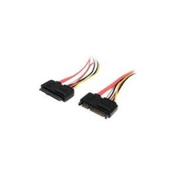 StarTech.com Cable d'extension pour donnees et alimentation SATA 22 broches 30 cm - cable d'extension SATA - 30.5 cm
