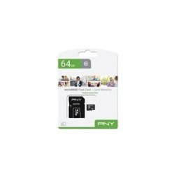 PNY Performance Plus - carte memoire flash - 64 Go - micro SDXC