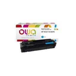 Armor OWA - haute capacite - cyan - compatible - remanufacture - cartouche de toner (alternative pourÂ : HP 207X)