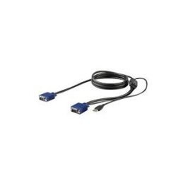 StarTech.com 6 ft. (1.8 m) USB KVM Cable for StarTech.com Rackmount Consoles - VGA and USB KVM Console Cable (RKCONSUV6) - cable video / USB - 1.8 m
