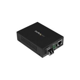 StarTech.com Convertisseur de media Gigabit Ethernet fibre optique multimode compact avec SFP - 850nm MM LC - 550 m - convertisseur de media a fibre optique - 10Mb LAN, 100Mb LAN, 1GbE