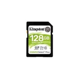 Kingston Canvas Select Plus - carte memoire flash - 128 Go - SDXC UHS-I