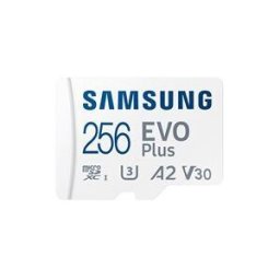 Samsung EVO Plus MB-MC256S - carte memoire flash - 256 Go - microSDXC UHS-I