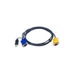 Aten 2L-5202UP - cable clavier / video / souris (KVM) - 1.8 m