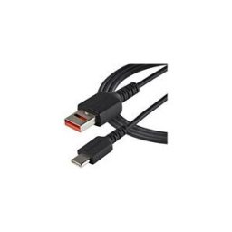 StarTech.com Cable Chargeur Securise 1m - Cable USB-A vers USB-C Data Blocker - Protection No-Data Charge/Alim. SmartPhone/Tablette - Cable Blocage Transfert Donnees USB (USBSCHAC1M) - Cable USB de type-C - USB (alimentation uniquement) pour USB-C (alimen