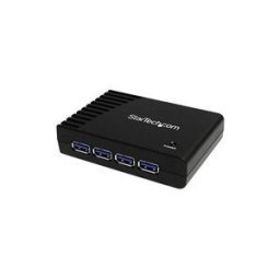StarTech.com Hub USB 3.0 a 4 ports - Concentrateur USB SuperSpeed - Noir - concentrateur (hub) - 4 ports