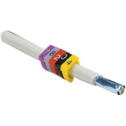 Dexlan Bagues de marquage Couleurs 8 mm