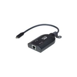 Aten KA7183 - adaptateur clavier / video / souris (KVM) - RJ-45 pour 24 pin USB-C