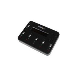 StarTech.com Duplicateur autonome de cles USB 1:5 - Copieur de lecteur flash 1 a 5 avec effacement de donnees DoD - duplicateur USB
