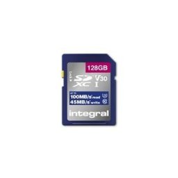 Integral Europe Integral - carte memoire flash - 128 Go - SDXC UHS-I