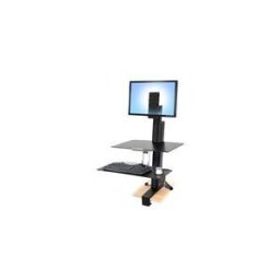 Ergotron composant de montage - pour ecran LCD - kit utilisateur haut - noir